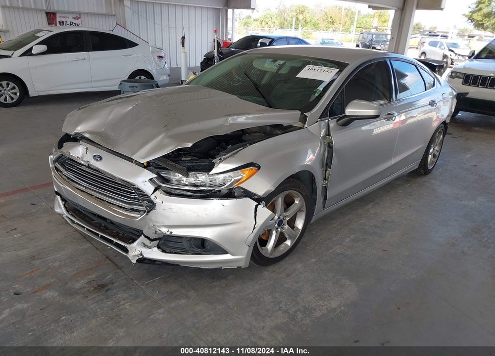 2016 FORD FUSION S VIN: 3FA6P0G79GR210847