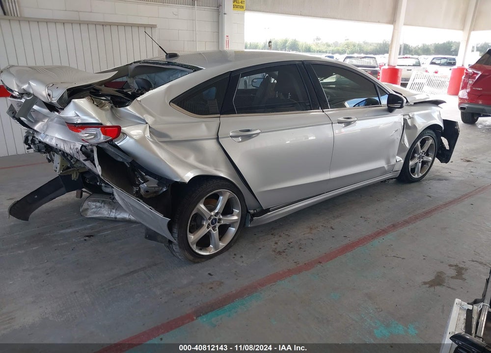 2016 FORD FUSION S VIN: 3FA6P0G79GR210847