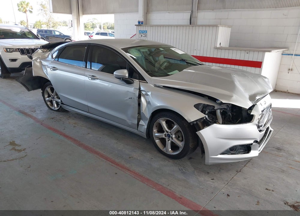 2016 FORD FUSION S VIN: 3FA6P0G79GR210847