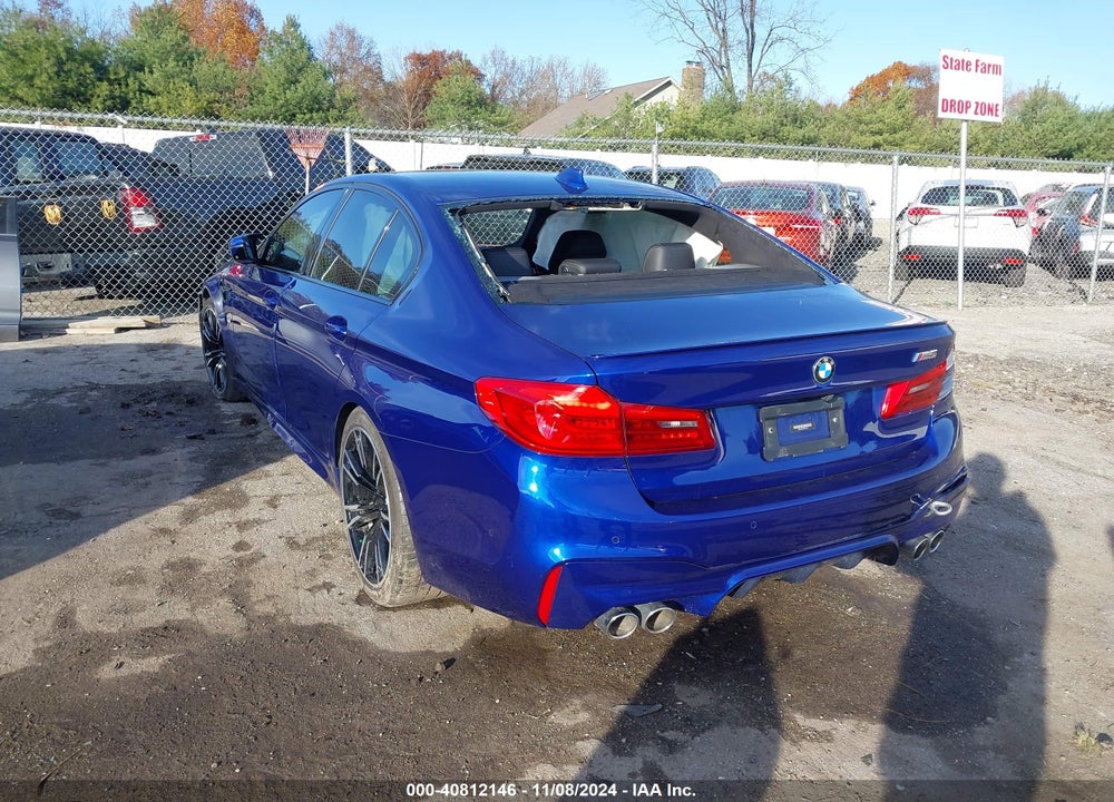 2019 BMW M5 VIN: WBSJF0C57KB447774