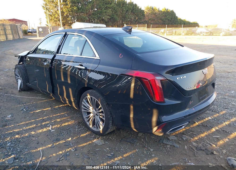2020 CADILLAC CT4 PREMIUM LUXURY VIN: 1G6DF5RK3L0151410