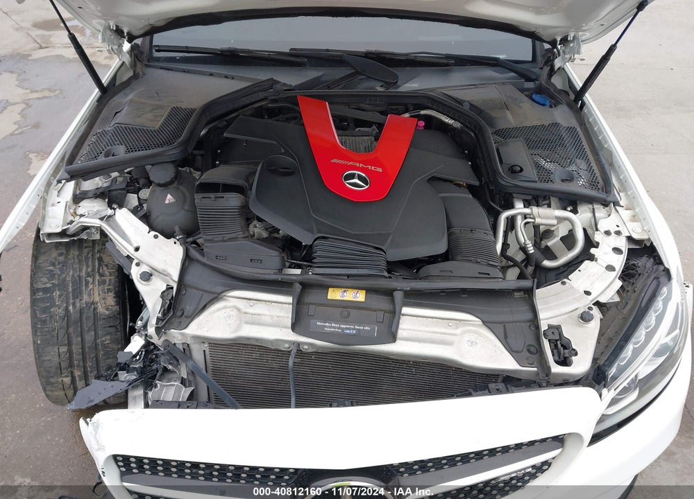 2018 MERCEDES-BENZ AMG C 43 4MATIC VIN: WDDWJ6EB1JF695971