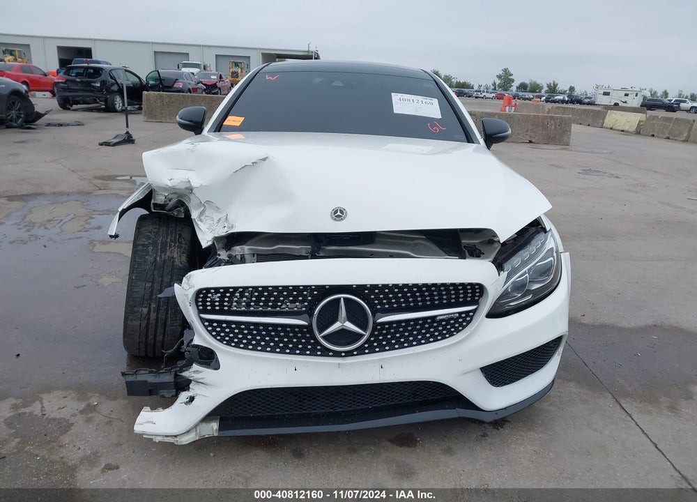 2018 MERCEDES-BENZ AMG C 43 4MATIC VIN: WDDWJ6EB1JF695971