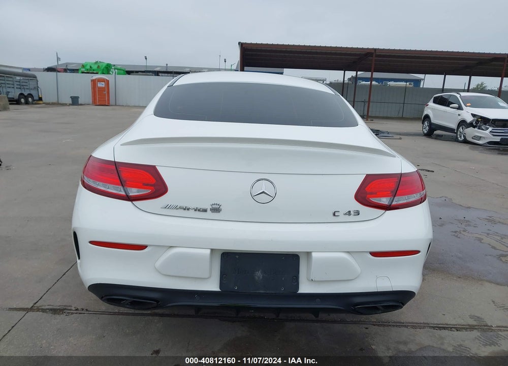 2018 MERCEDES-BENZ AMG C 43 4MATIC VIN: WDDWJ6EB1JF695971