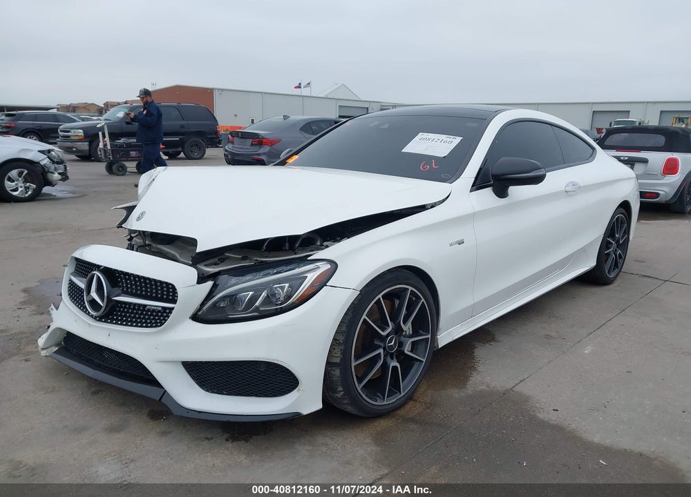 2018 MERCEDES-BENZ AMG C 43 4MATIC VIN: WDDWJ6EB1JF695971