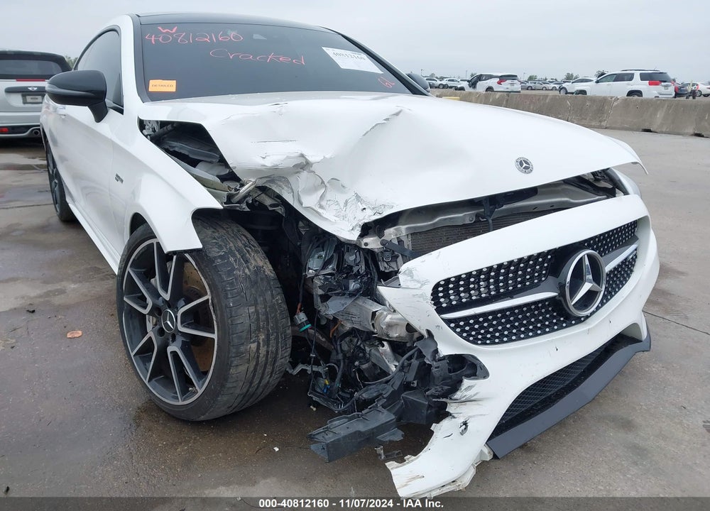 2018 MERCEDES-BENZ AMG C 43 4MATIC VIN: WDDWJ6EB1JF695971