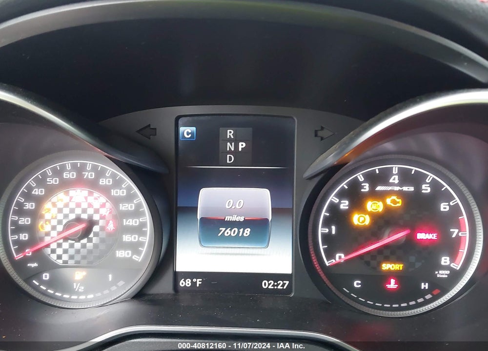 2018 MERCEDES-BENZ AMG C 43 4MATIC VIN: WDDWJ6EB1JF695971