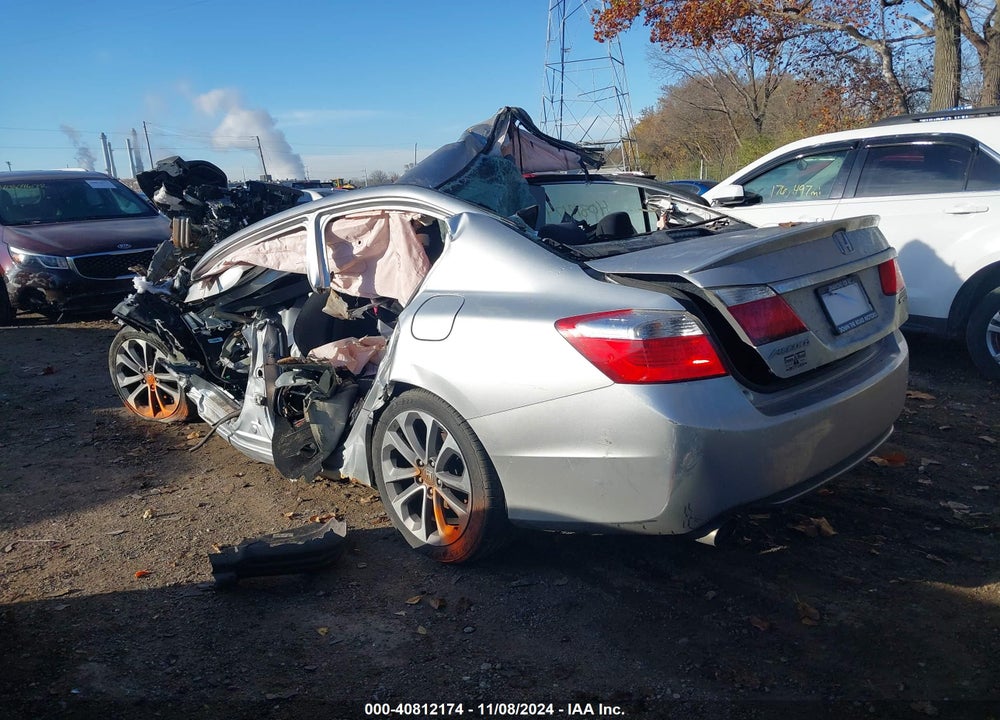 2014 HONDA ACCORD SPORT VIN: 1HGCR2F55EA048758