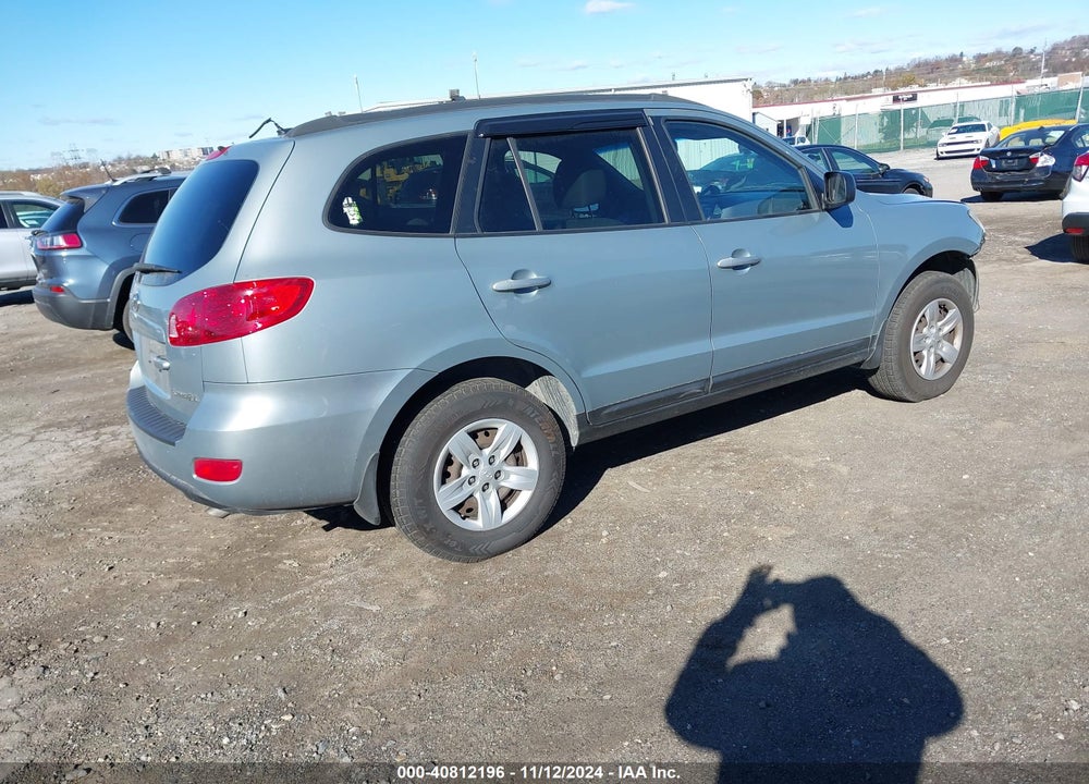 2009 HYUNDAI SANTA FE GLS VIN: 5NMSG13DX9H259360