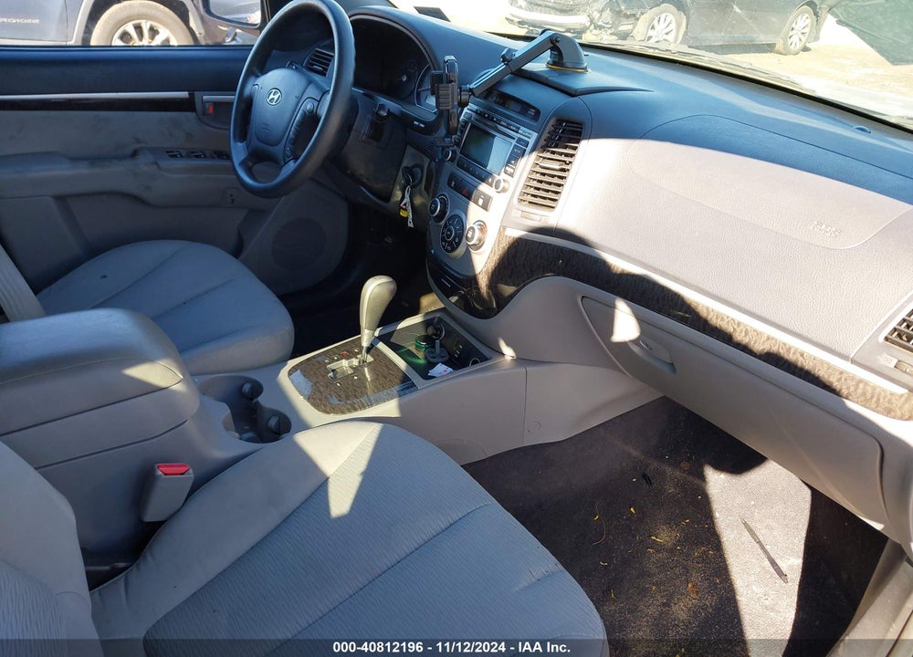 2009 HYUNDAI SANTA FE GLS VIN: 5NMSG13DX9H259360