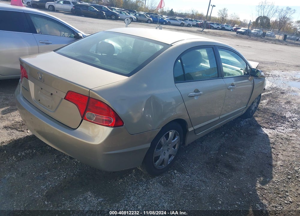 2007 HONDA CIVIC LX VIN: 1HGFA16567L105670