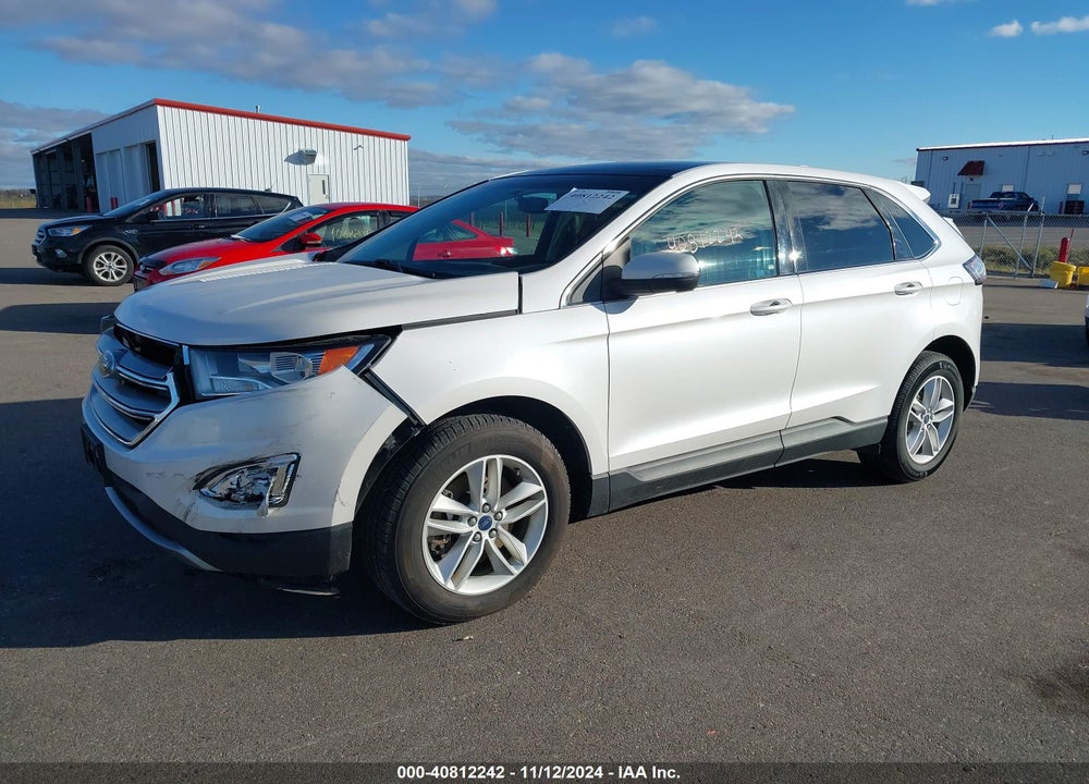 2015 FORD EDGE SEL VIN: 2FMTK4J95FBB53701