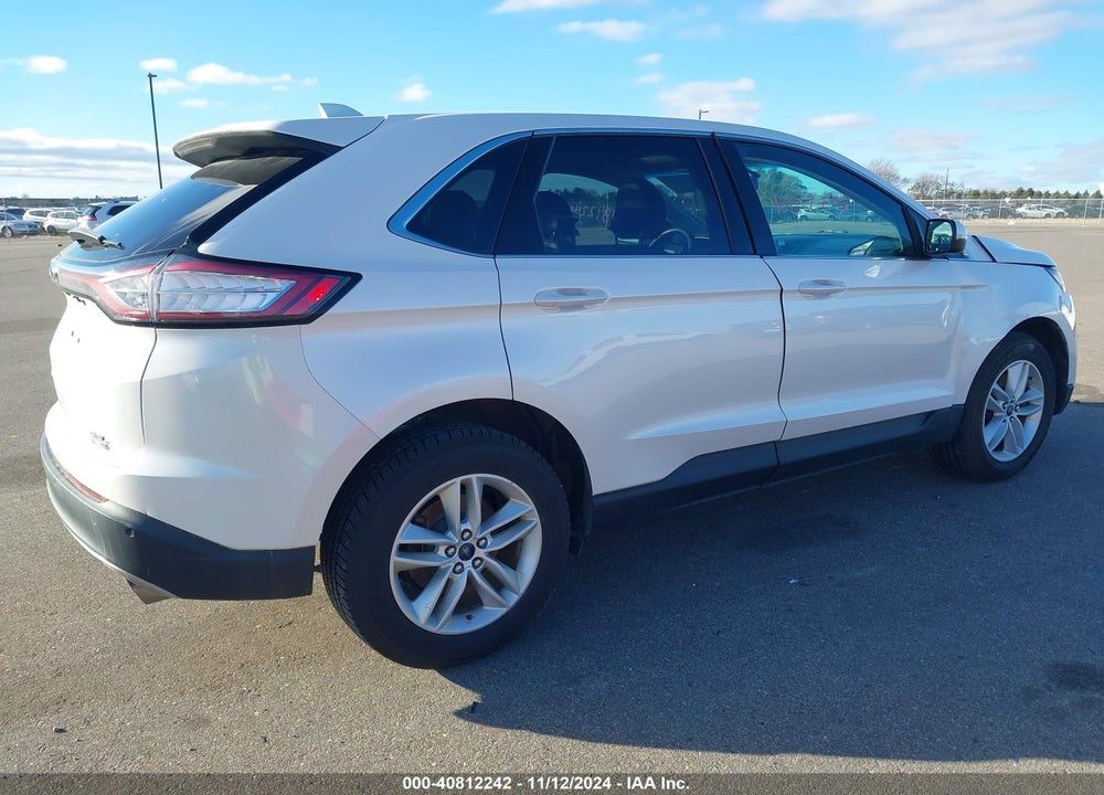 2015 FORD EDGE SEL VIN: 2FMTK4J95FBB53701