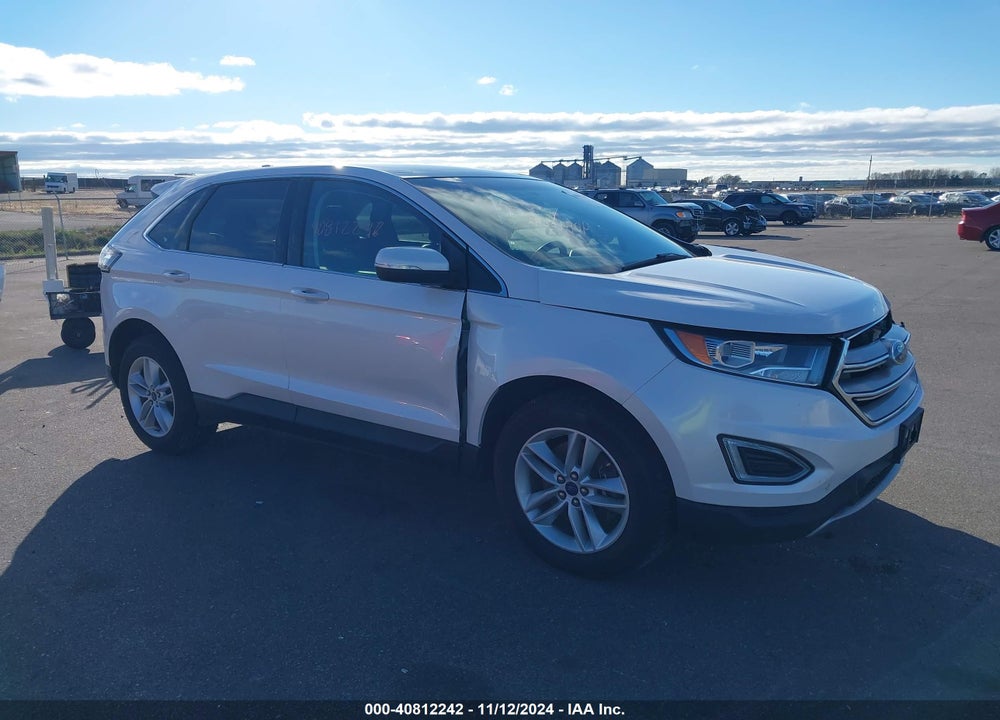 2015 FORD EDGE SEL VIN: 2FMTK4J95FBB53701