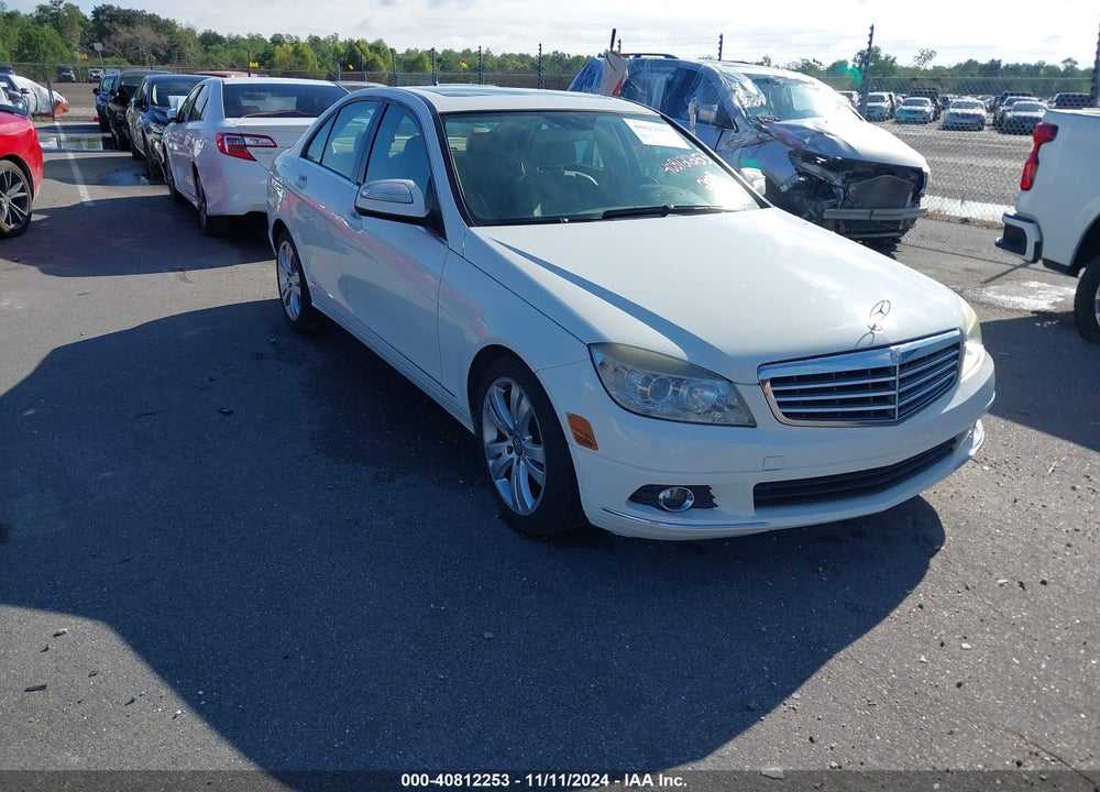 2008 MERCEDES-BENZ C 300 LUXURY/SPORT VIN: WDDGF54X48F132792