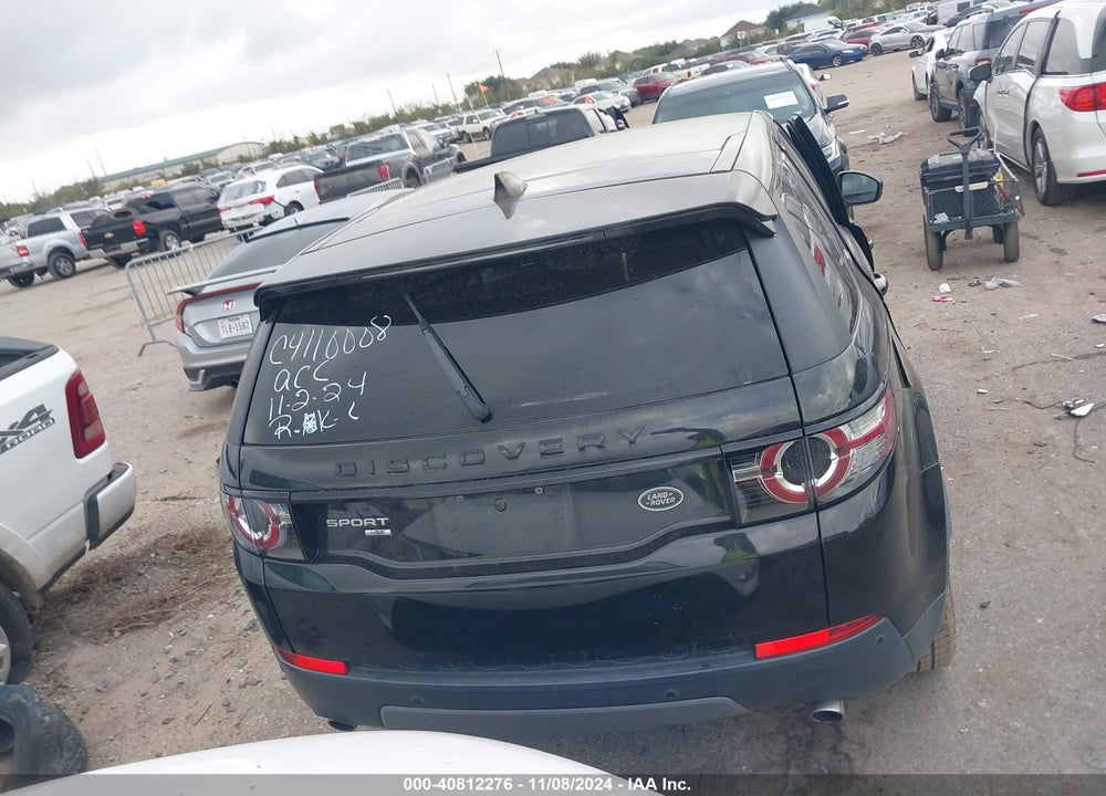 2017 LAND ROVER DISCOVERY SPORT HSE VIN: SALCR2BG5HH707528