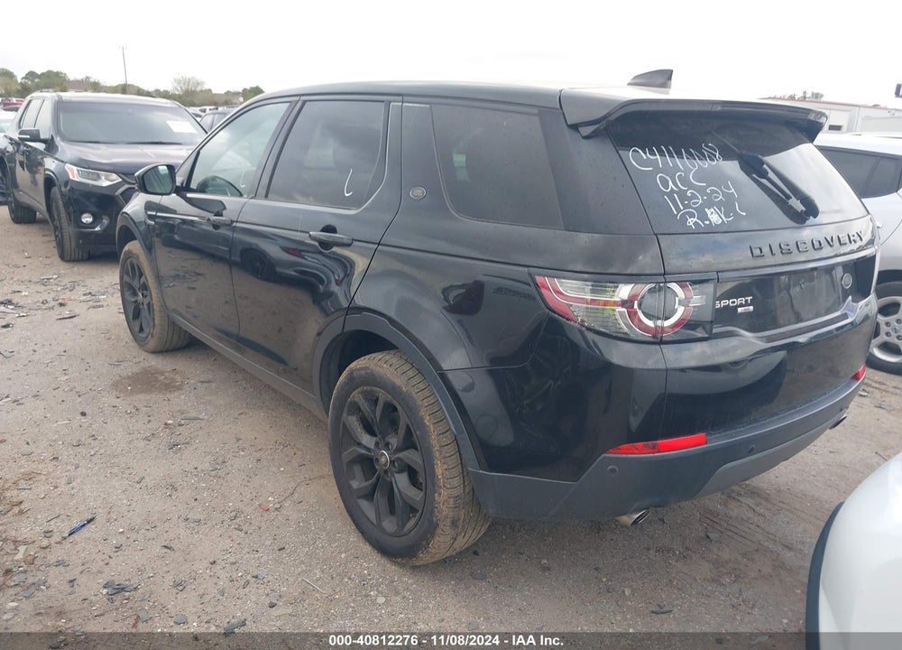 2017 LAND ROVER DISCOVERY SPORT HSE VIN: SALCR2BG5HH707528