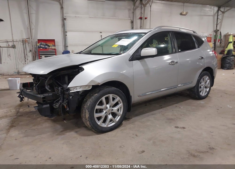 2013 NISSAN ROGUE SV W/SL PKG VIN: JN8AS5MV2DW129074