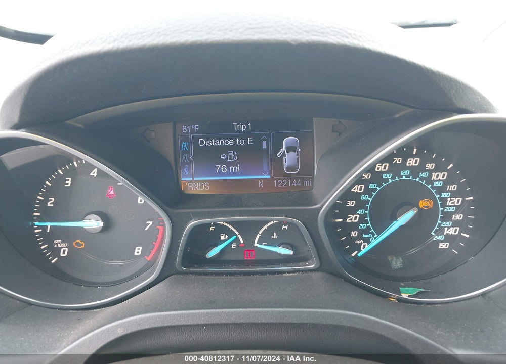 2013 FORD ESCAPE TITANIUM VIN: 1FMCU9J93DUB22266