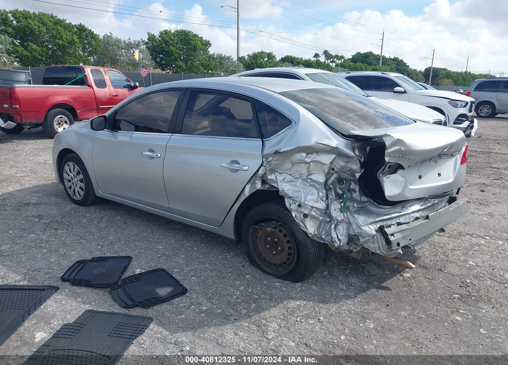 2015 NISSAN SENTRA FE+ S/S/SL/SR/SV VIN: 3N1AB7APXFY239608