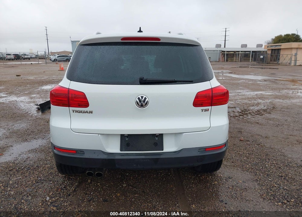 2017 VOLKSWAGEN TIGUAN 2.0T WOLFSBURG EDITION VIN: WVGRV7AX6HK025445