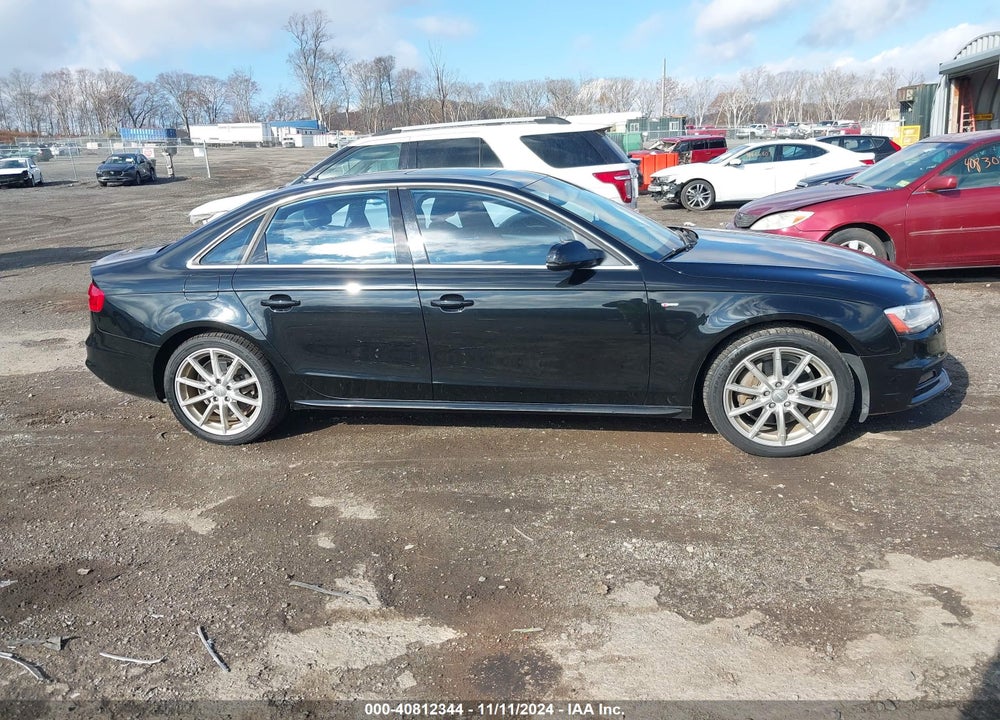 2016 AUDI A4 2.0T PREMIUM VIN: WAUFFAFL7GN009238