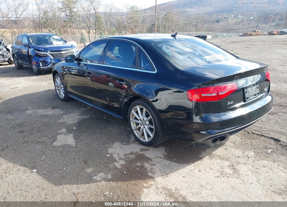 2016 AUDI A4 2.0T PREMIUM VIN: WAUFFAFL7GN009238