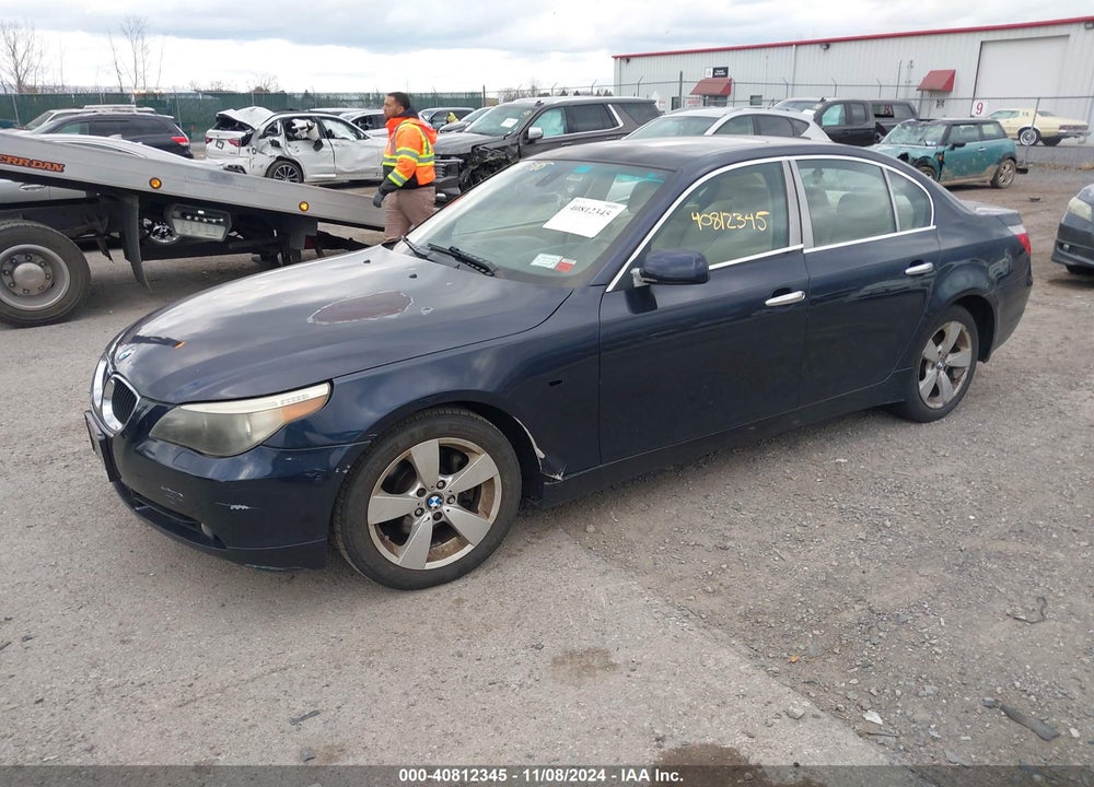 2005 BMW 525I VIN: WBANA53535B862824