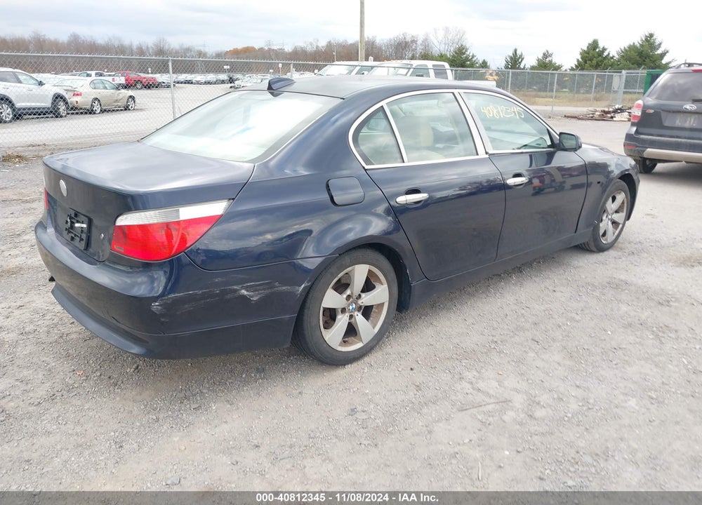 2005 BMW 525I VIN: WBANA53535B862824
