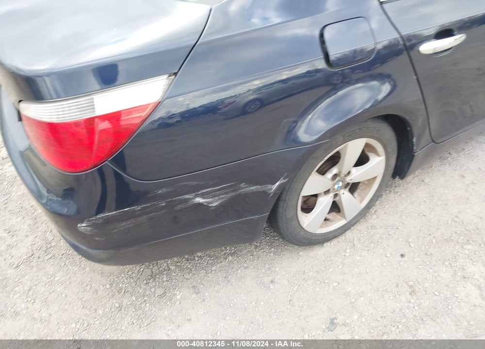 2005 BMW 525I VIN: WBANA53535B862824