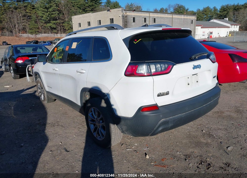 2019 JEEP CHEROKEE LATITUDE PLUS 4X4 VIN: 1C4PJMLB5KD394834