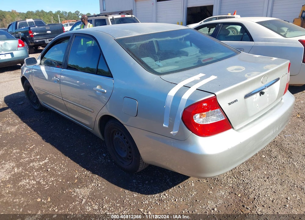 2003 TOYOTA CAMRY LE VIN: JTDBE32K630232763