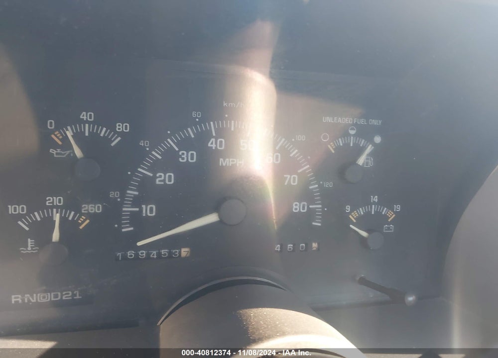 1994 GMC SIERRA K2500 VIN: 1GTGK24K0RE508260