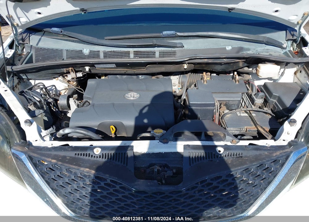 2012 TOYOTA SIENNA SE 8 PASSENGER VIN: 5TDXK3DC8CS251316
