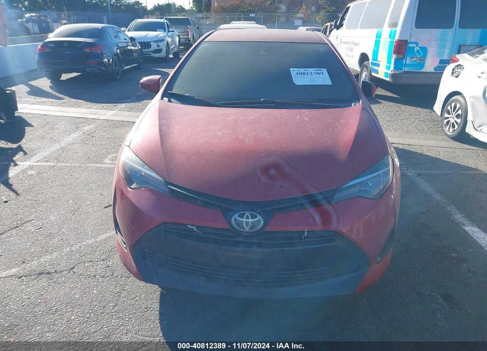 2017 TOYOTA COROLLA LE VIN: 2T1BURHE2HC926208