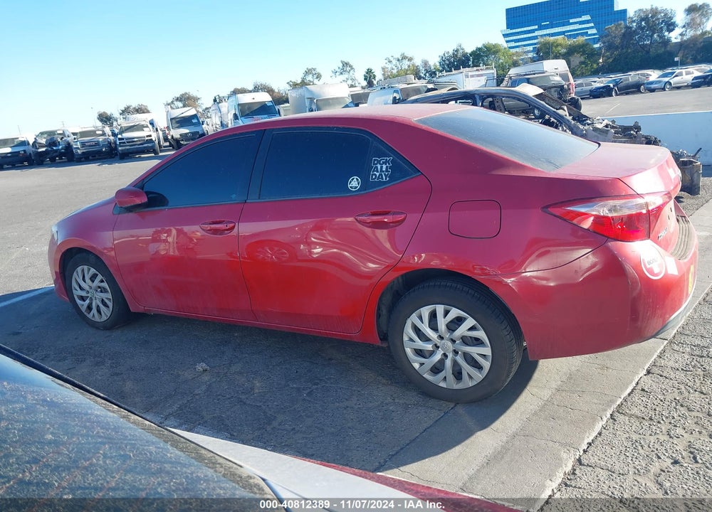 2017 TOYOTA COROLLA LE VIN: 2T1BURHE2HC926208