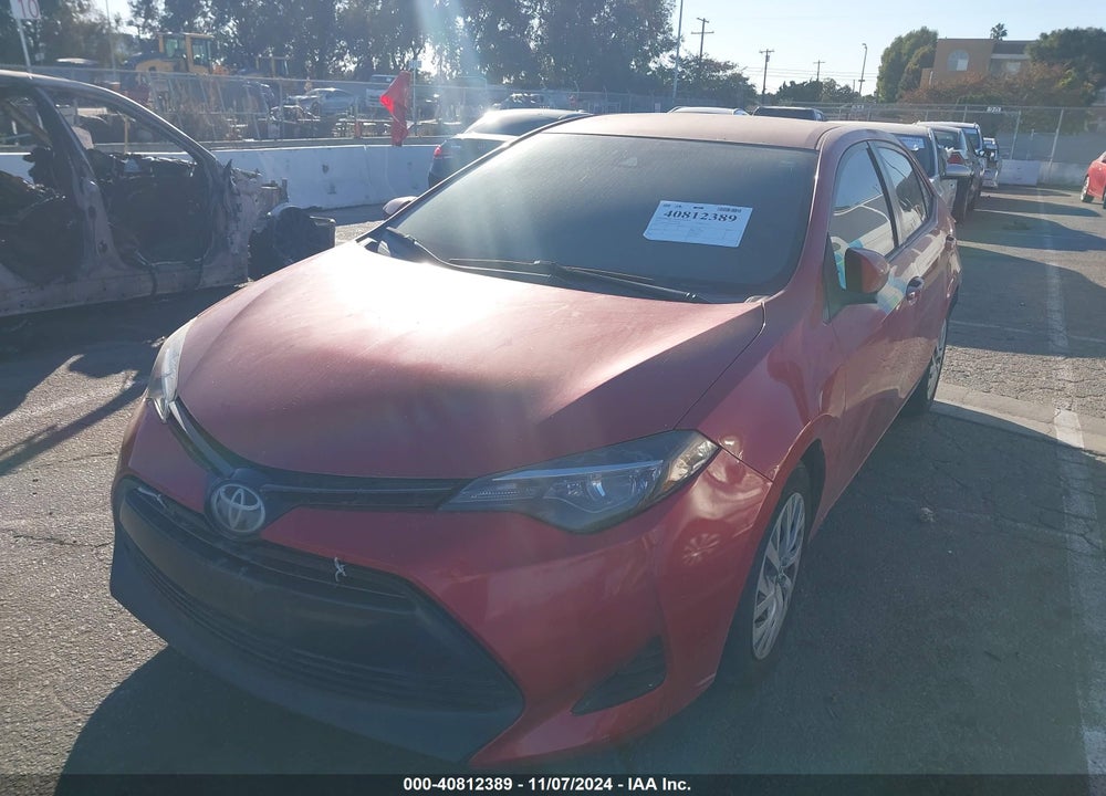 2017 TOYOTA COROLLA LE VIN: 2T1BURHE2HC926208