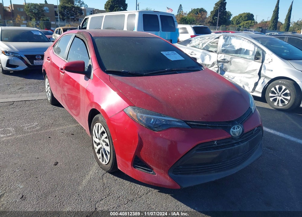 2017 TOYOTA COROLLA LE VIN: 2T1BURHE2HC926208