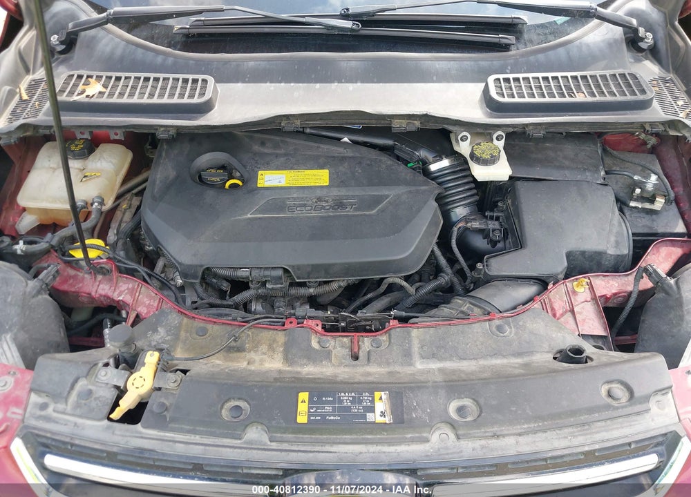 2013 FORD ESCAPE SEL VIN: 1FMCU0HX7DUA55042