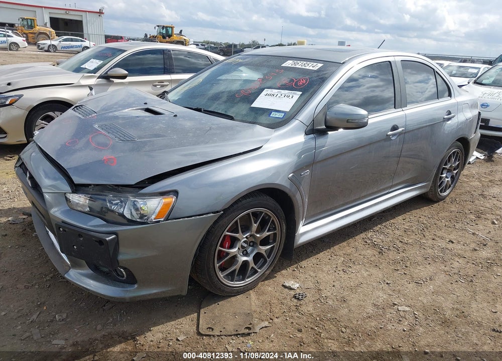 2015 MITSUBISHI LANCER EVOLUTION VIN: JA32W5FV4FU008772