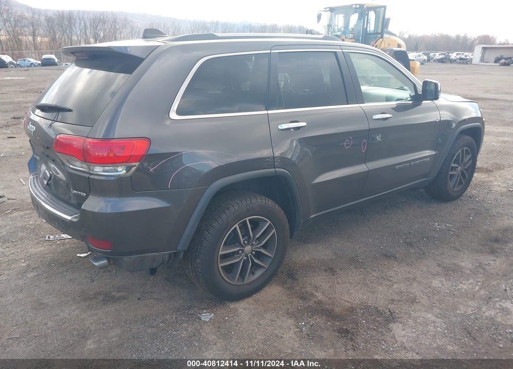 2017 JEEP GRAND CHEROKEE LIMITED 4X4 VIN: 1C4RJFBG4HC962930