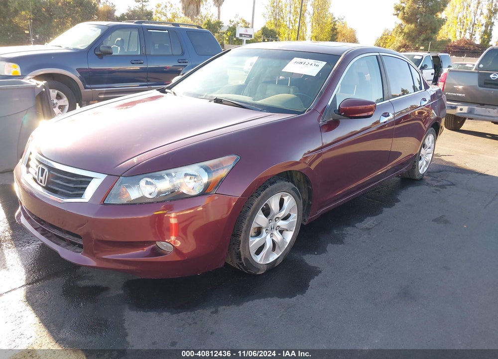 2008 HONDA ACCORD 3.5 EX-L VIN: 1HGCP36898A077061