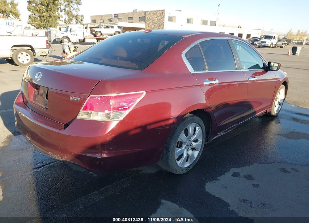 2008 HONDA ACCORD 3.5 EX-L VIN: 1HGCP36898A077061