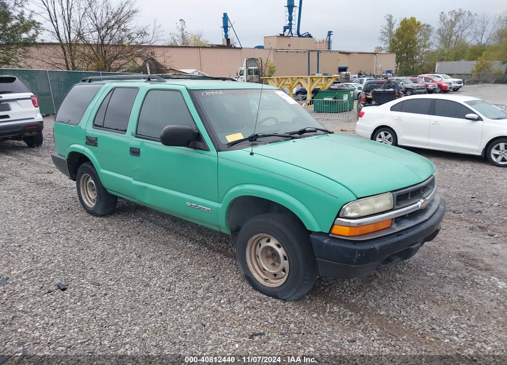 2003 CHEVROLET BLAZER LS VIN: 1GNCS13X93K166863