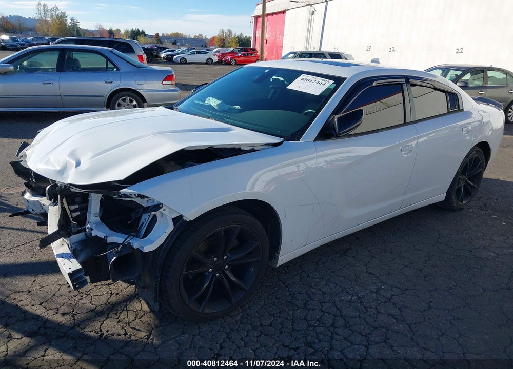 2016 DODGE CHARGER SXT VIN: 2C3CDXHG7GH333382
