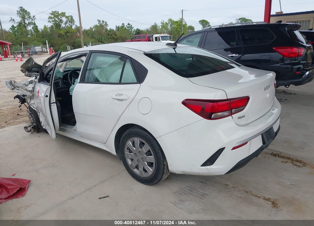 2022 KIA RIO LX VIN: 3KPA24AD1NE499042