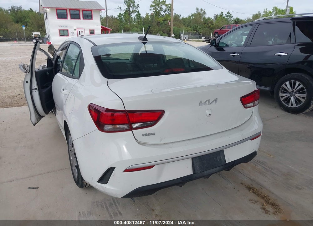 2022 KIA RIO LX VIN: 3KPA24AD1NE499042