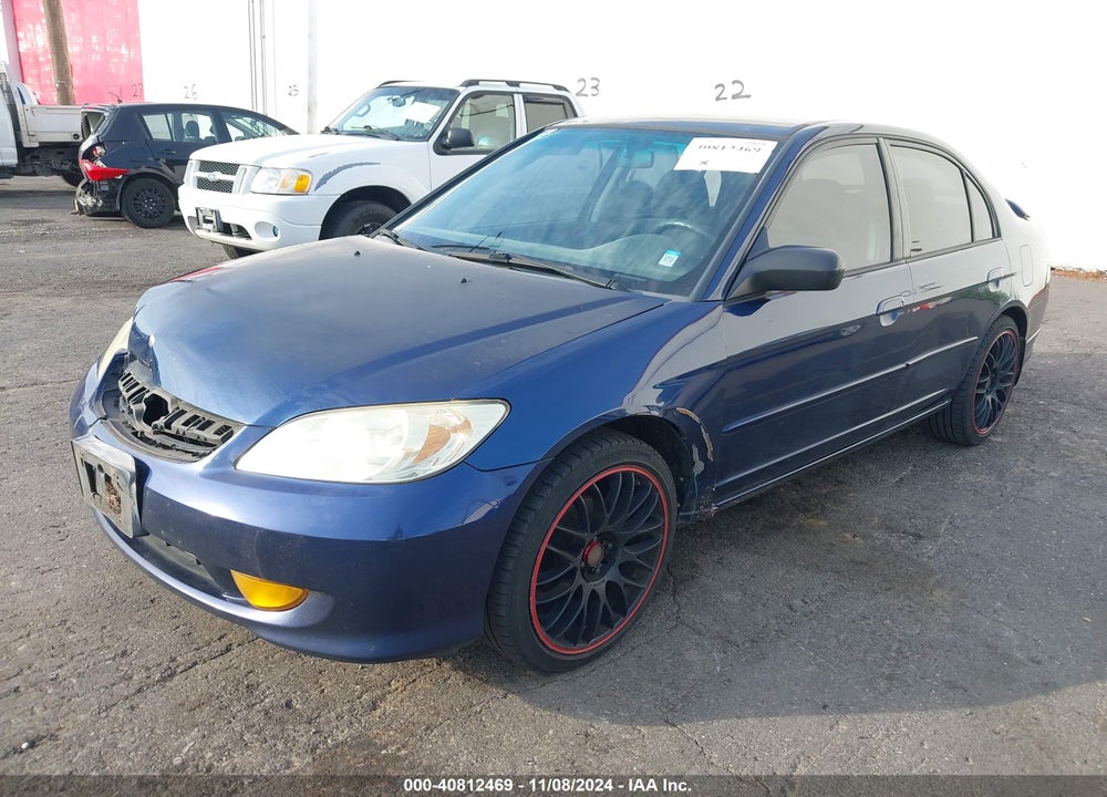 2005 HONDA CIVIC LX VIN: 2HGES15675H571413
