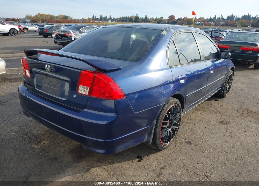 2005 HONDA CIVIC LX VIN: 2HGES15675H571413