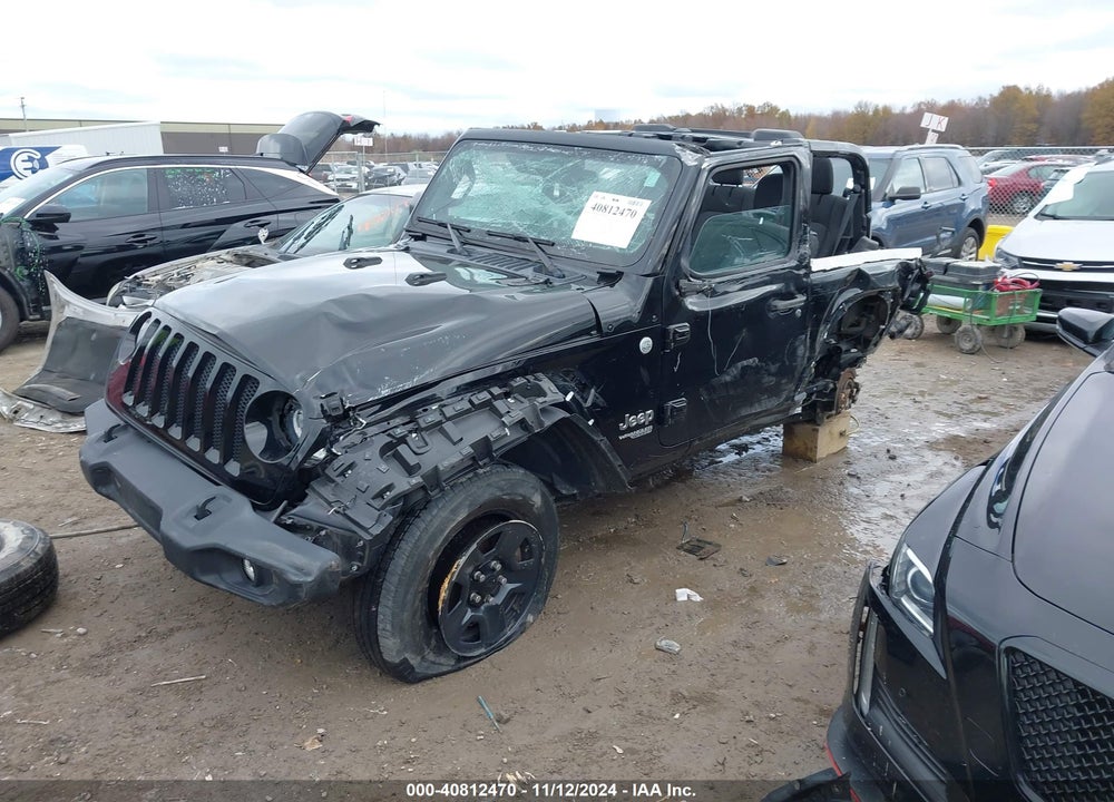 2021 JEEP WRANGLER SPORT 4X4 VIN: 1C4HJXAGXMW502473